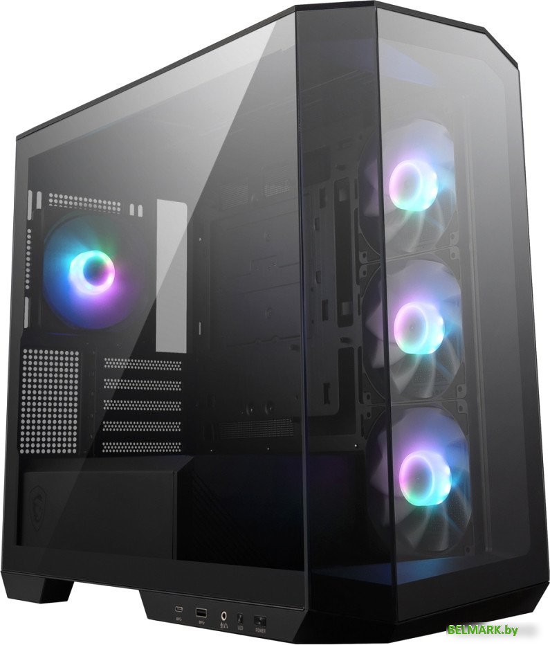 Корпус MSI MAG Pano M100R PZ (черный) - фото