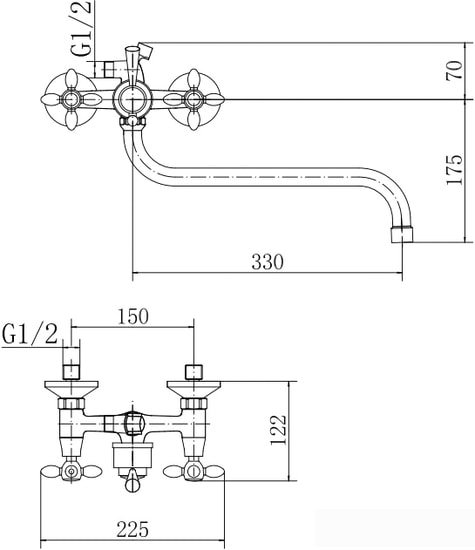 Смеситель Fashun A2227 - фото2