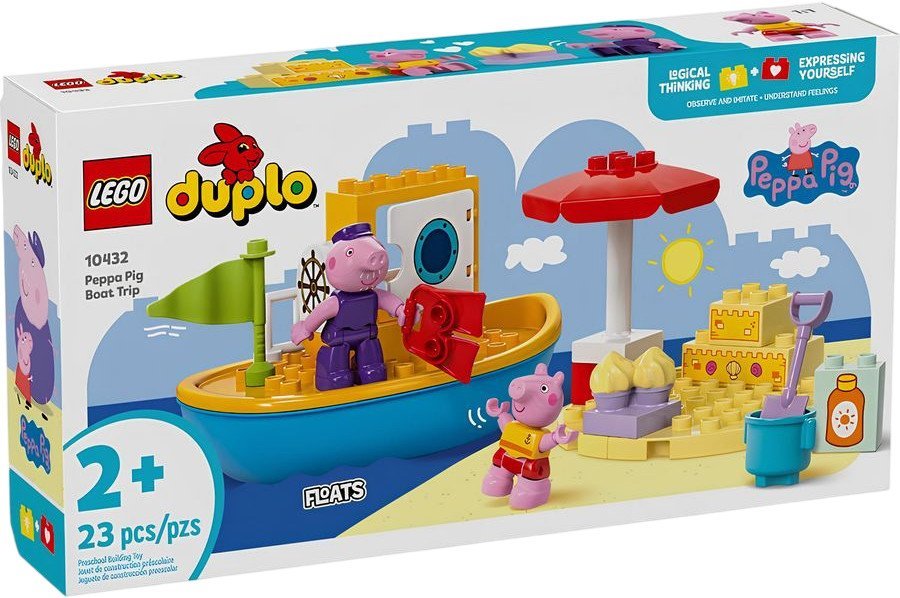 Конструктор LEGO Duplo 10432 Поездка на лодке со Свинкой Пеппой - фото