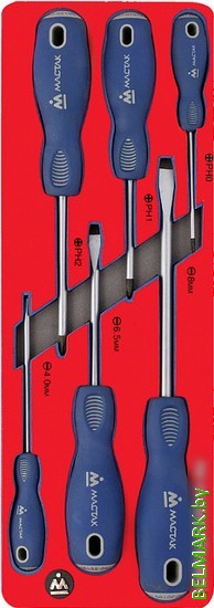 Набор отверток Мастак 5-4006 (6 предметов) - фото