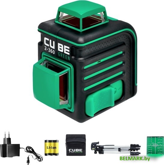 Лазерный нивелир ADA Instruments Cube 2-360 Green Professional Edition А00534 - фото