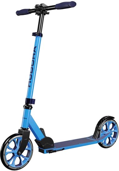 Двухколесный подростковый самокат Hudora Scooter Up 200 14450 (cyan) - фото