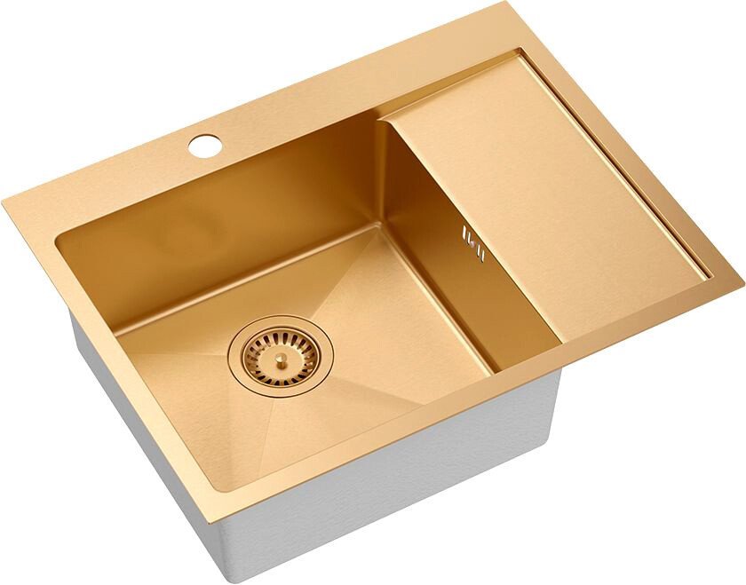 Кухонная мойка Quadron Hb7911Pvdbsc1 - фото