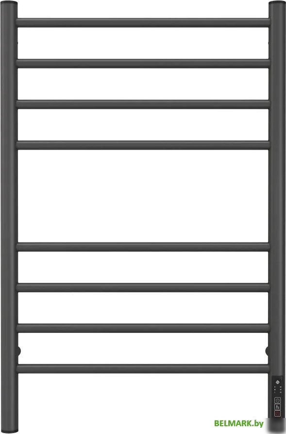 Полотенцесушитель TERMINUS КС Аврора П8 500х800 (графит, Quick Touch) - фото