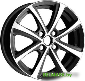 Литые диски Carwel Акуш 15x6" 4x100мм DIA 60.1мм ET 50мм AB - фото