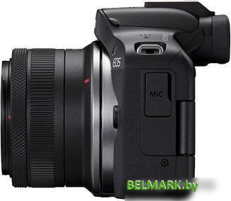 Беззеркальный фотоаппарат Canon EOS R50 RF-S 18-45mm F4.5-6.3 IS STM (черный) - фото2