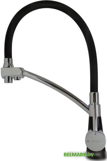 Смеситель Ledeme L4855B-2 (черный/черный) - фото2