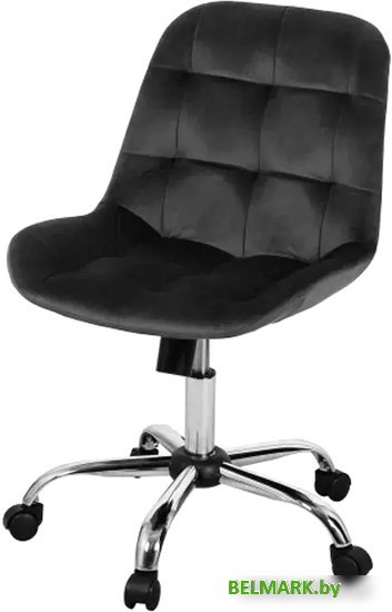 Офисное кресло СоюзРегионПоставка Тоскана-лифт СРП-333 (эмаль/велюр Velluto 20 черный) - фото