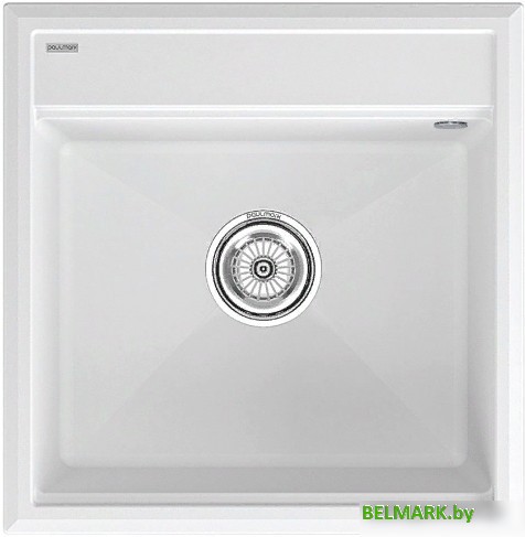 Кухонная мойка Paulmark Stepia-500 PM115051-WH (белый) - фото