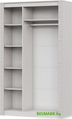 Шкаф распашной SV-Мебель МС Гамма 20 К №4 00-00105078 (ясень анкор светлый/сандал светлый) - фото2