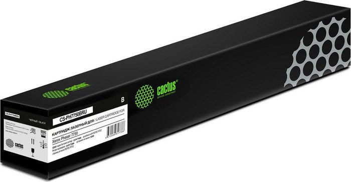Картридж CACTUS CS-PH7750B (аналог Xerox PH7750B) - фото