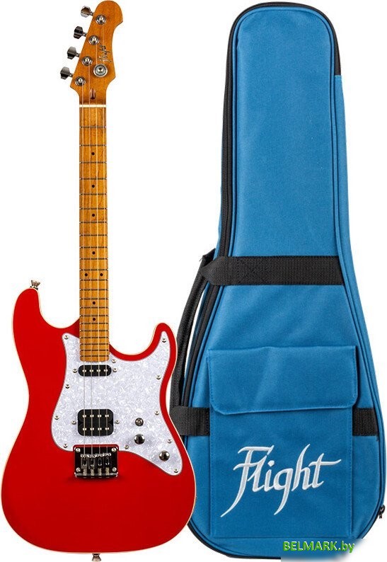 Электроукулеле Flight Pathfinder Baritone RD - фото