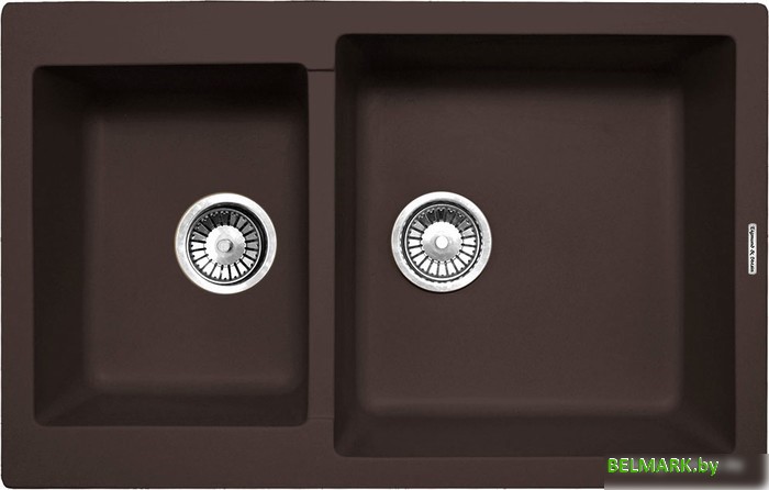 Кухонная мойка Zigmund & Shtain Rechteck 400.275 (швейцарский шоколад) - фото