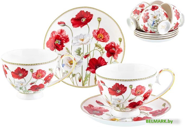 Сервиз Elan Gallery Маки 420461 - фото