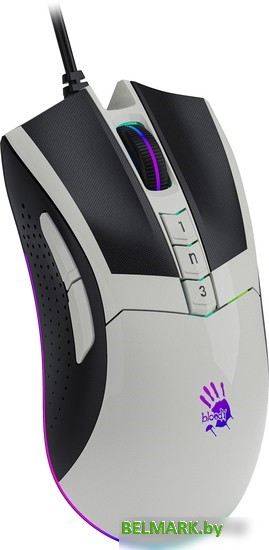 Игровая мышь A4Tech Bloody W90 Max (белый/черный) - фото2