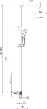 Душевая система Gappo G2418-20 - фото2