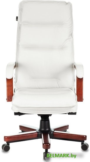 Кресло Бюрократ T-9927WALNUT (слоновая кость) - фото2