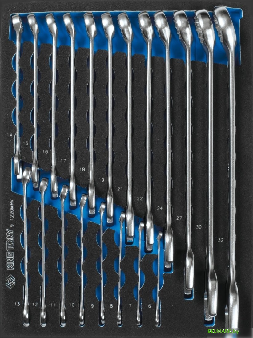 Набор ключей King Tony 9-12D20MRV (20 предметов) - фото