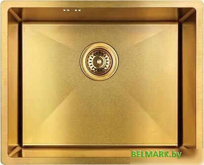 Кухонная мойка Laveo Marmara SAM G10P (золотой) - фото2