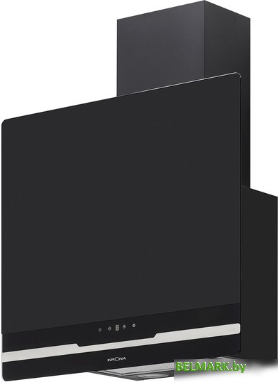 Кухонная вытяжка Krona Domenika 600 S (черный/нержавеющая сталь) - фото