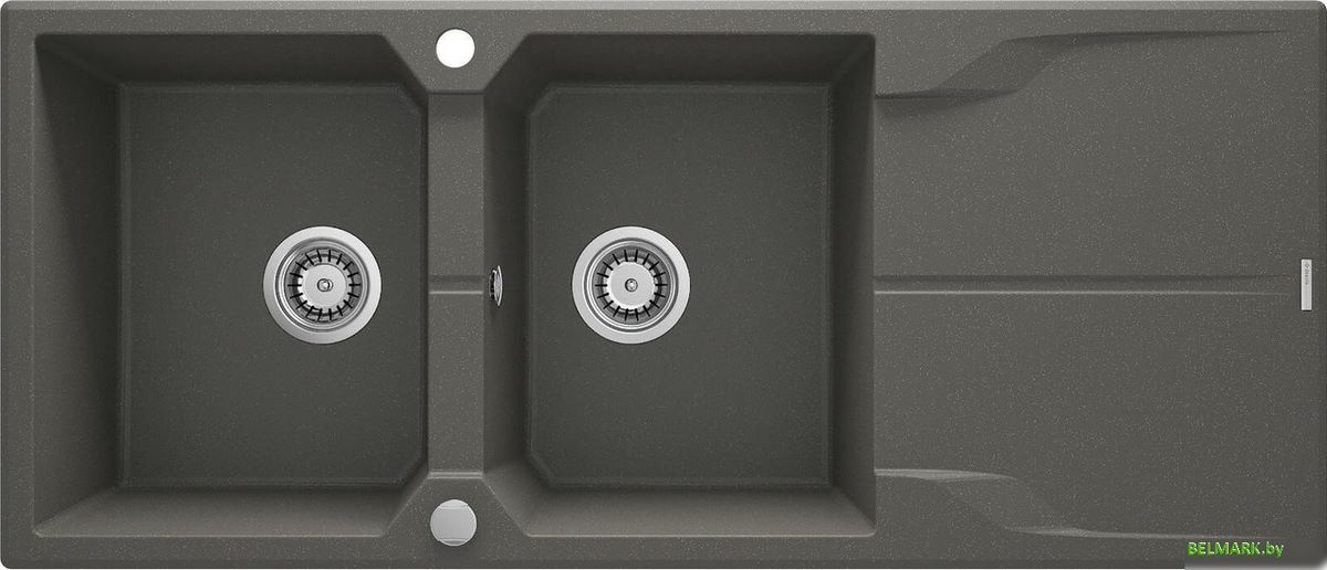 Кухонная мойка Deante Andante ZQN T213 (антрацитовый металлик) - фото