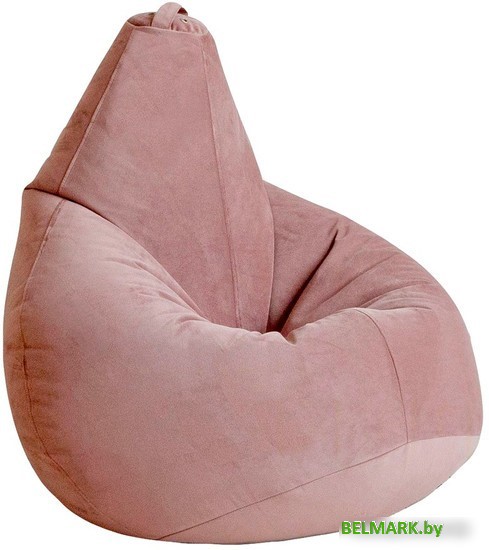 Кресло-мешок Kreslomeshki Груша L GV-110x80-P (пудра) - фото