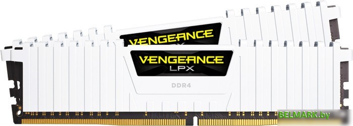 Оперативная память Corsair Vengeance LPX 2x8GB DDR4 PC4-25600 [CMK16GX4M2B3200C16W] - фото