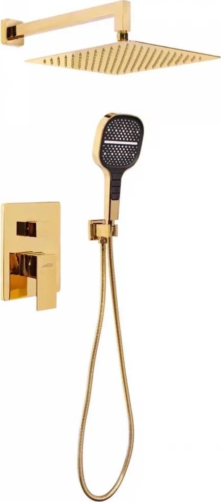 Душевая система Hansberge H6070 (золото глянец) - фото