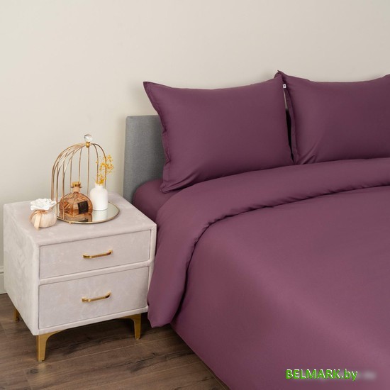 Постельное белье Siberia Home Сэнди Евро Сиб-Евро-Сэн-фл (фиолетовый) - фото2