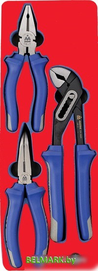 Набор пассатижей Мастак 5-3003 (3 предмета) - фото