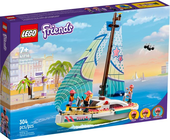 Конструктор LEGO Friends 41716 Приключения Стефани на яхте - фото