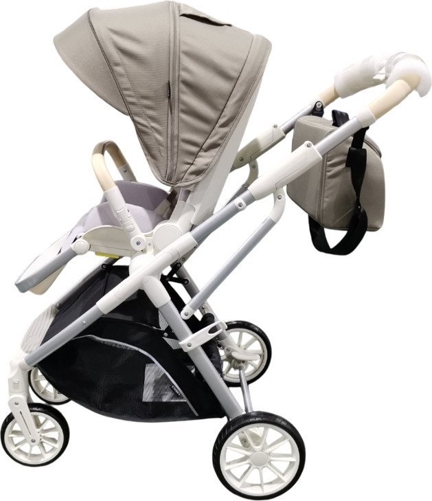 Коляска прогулочная «книга» Labalu Wave Q7 (оливковый) - фото2