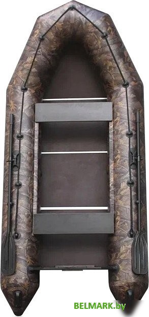 Моторно-гребная лодка Leader Boats Тайга-320 (камуфляж) - фото