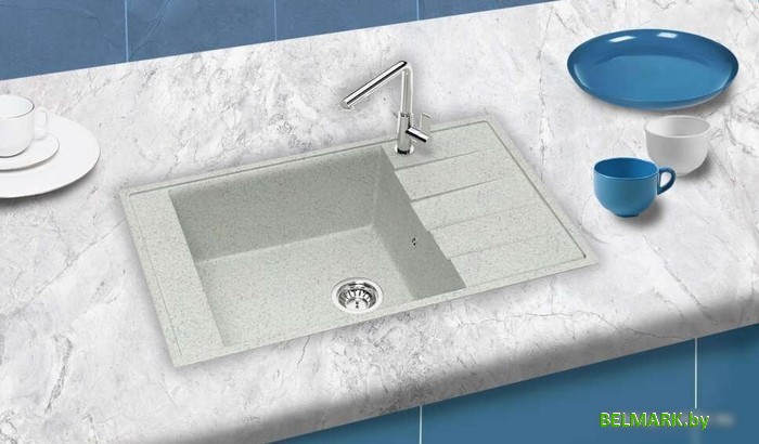 Кухонная мойка Berge BR-8005 (серый) - фото2
