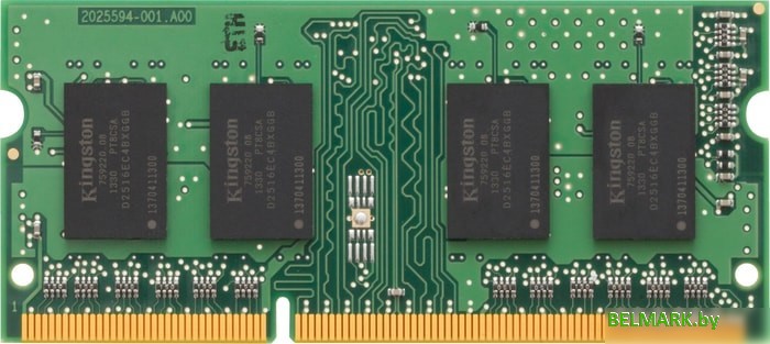 Оперативная память Kingston 8GB DDR3 SODIMM PC3-12800 KCP3L16SD8/8 - фото