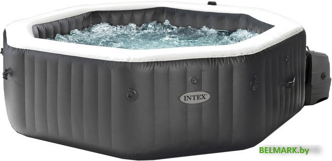 Надувной бассейн Intex Jet & Bubble Deluxe 28458 (201x71) с джакузи - фото