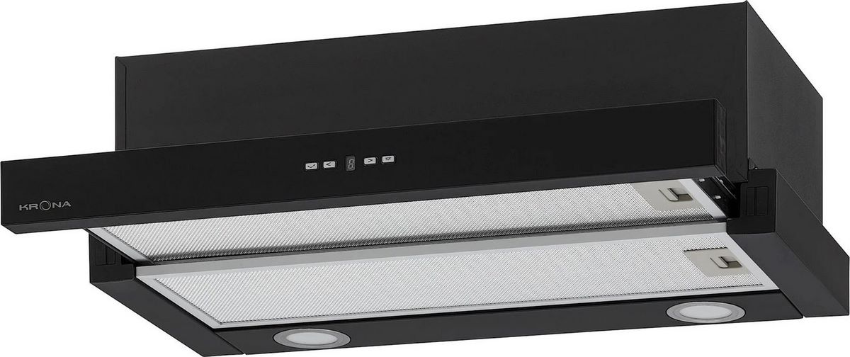 Кухонная вытяжка Krona Kamilla 600 TK 1 мотор КА-00008312 (черный) - фото