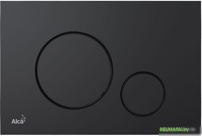 Панель смыва Alcaplast M678 (черный матовый) - фото