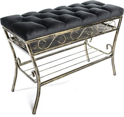 Банкетка Dudo БН-5КС-1 с полочкой под сидением (Italia-20) - фото