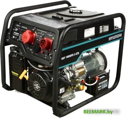 Бензиновый генератор Hyundai HHY 10000FE-3 ATS - фото