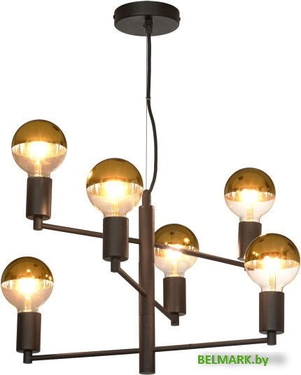 Подвесная люстра Lussole Huron LSP-8156-G - фото