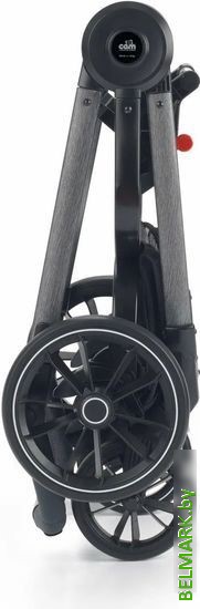 Универсальная коляска CAM Milano (2 в 1, бордовые полосы) - фото2