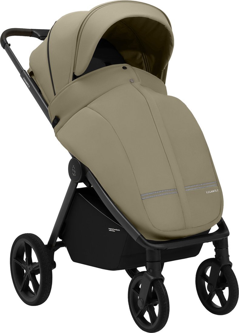 Коляска прогулочная «книга» Sweet Baby SBL Elegante D (светло-зеленый) - фото