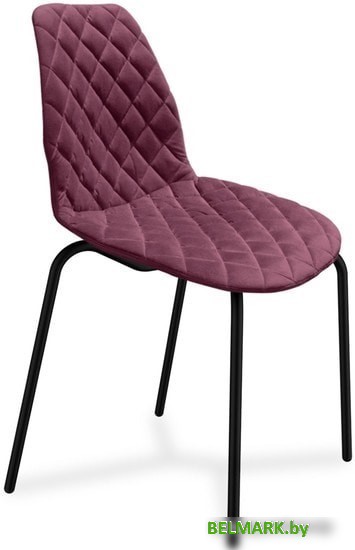 Стул Sheffilton SHT-ST29-C12/S130 (ежевичное вино/черный муар) - фото
