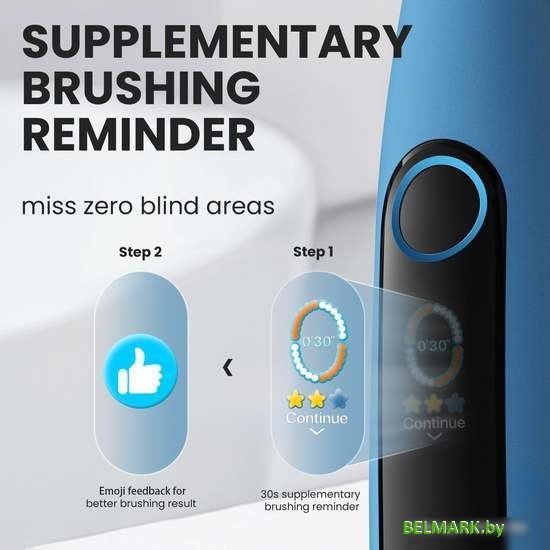 Электрическая зубная щетка Oclean X10 Smart Electric Toothbrush (розовый) - фото2