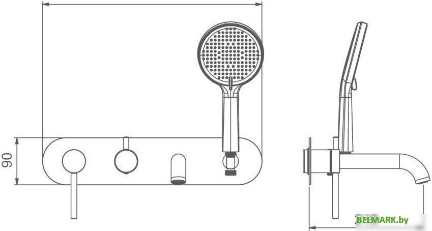 Смеситель Gappo G3306 - фото2