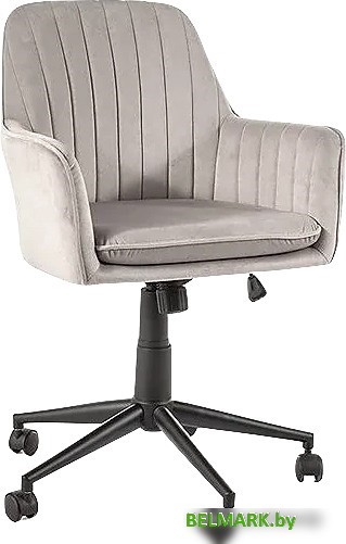 Кресло Signal Q-886 Velvet (светло-серый) - фото