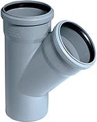 Ostendorf НТEA - тройник 110x110x67° [115300] - фото