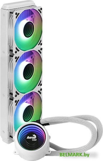 Жидкостное охлаждение для процессора AeroCool Mirage L360 (белый) - фото