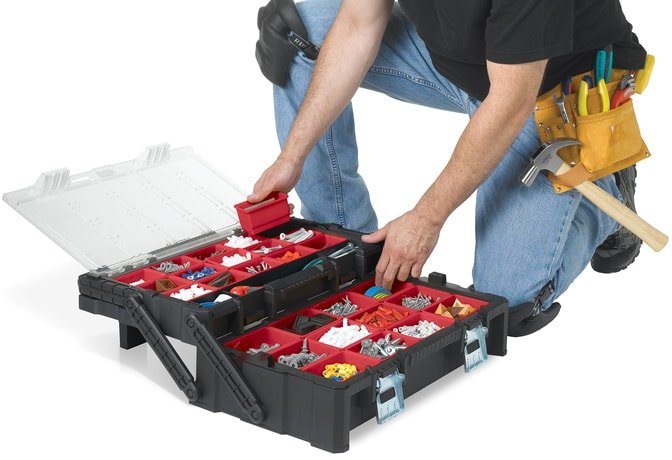 Ящик для инструментов Keter Cantilever Organizer 22 - фото2